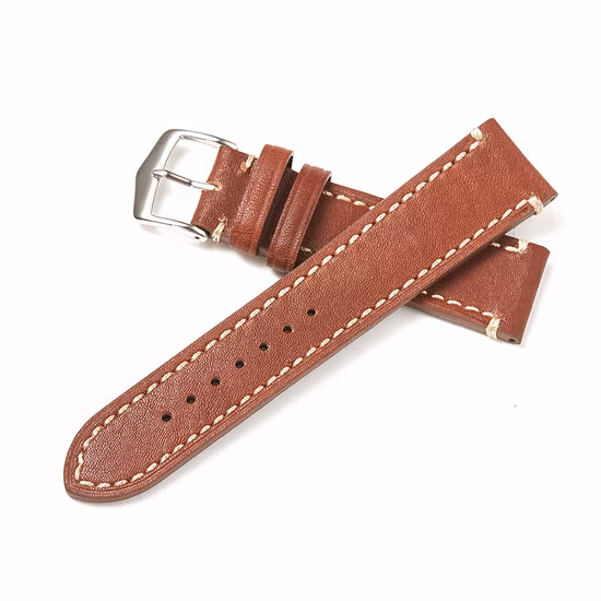 Pulseira de relógio esportivo por atacado de fábrica, pulseira de couro casual legal para relógio militar