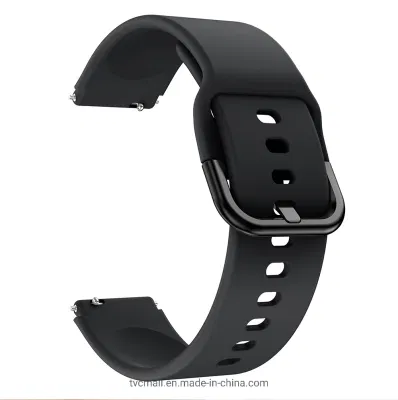 Pulseira de relógio de silicone de liberação rápida de 16 mm com fivela colorida para Huawei Watch Fit Mini / Talkband B3 / Talkband B6